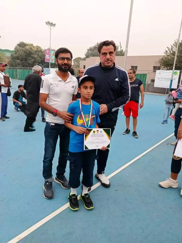 Rising Star Zaroon Abid Clinches Third Place at 9th Shahryar Malik Pakistan Open Tennis Championship