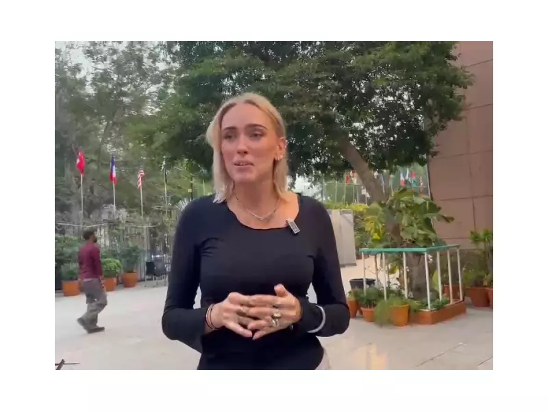 Swedish Artist Domi Forrest Brings Spiritual Symbolism to Life at World Culture Festival in Pakistan