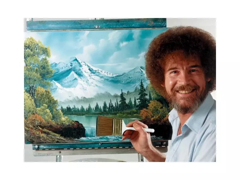Bob Ross Original Paintings Auctioned to Save US Public TV