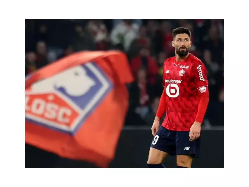 Giroud's Brace Powers Lille to 2-0 Victory Over Paris FC in Ligue 1