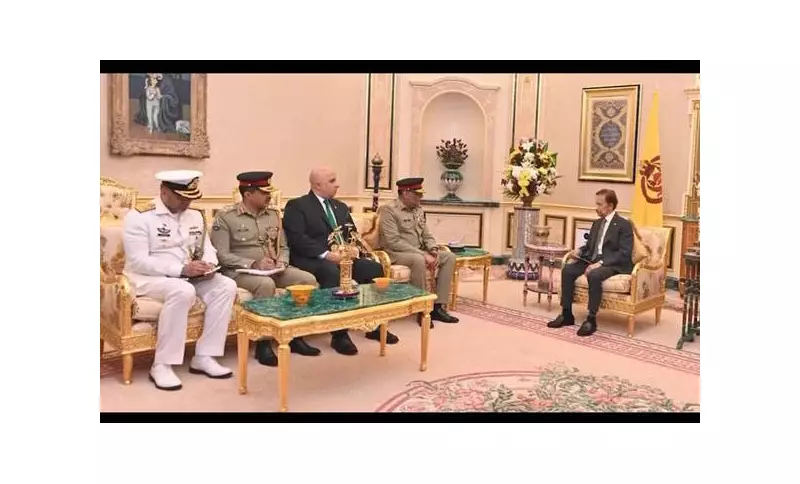 Pakistan & Brunei Forge Stronger Ties: CJCSC Engages in High-Level Defense Dialogue