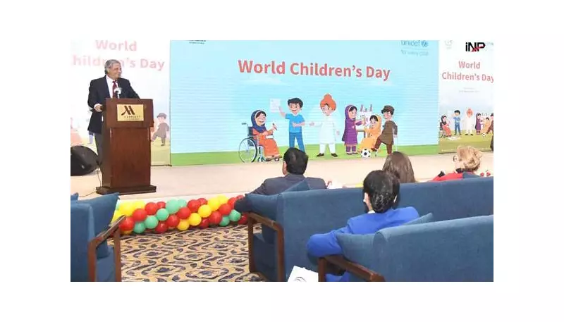 Pakistan Illuminates Landmarks Blue for World Children's Day