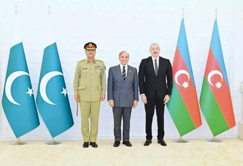 PM Shehbaz & Azerbaijan President Vow to Boost Ties in Baku Meeting