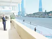 PM Shehbaz Vows Sovereignty at Azerbaijan Parade, Hails Trilateral Brotherhood