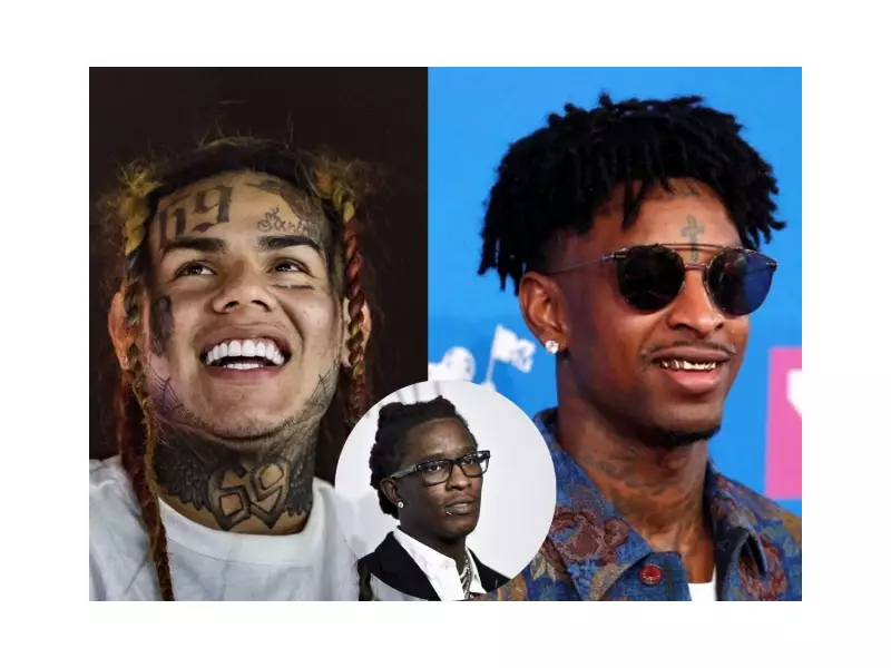 6ix9ine Blasts 21 Savage Over Young Thug Friendship Amid RICO Case