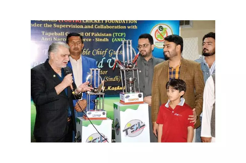 ANF-Backed T-10 Tape Ball Cricket Tournament Launches in Karachi to Fight Drug Abuse