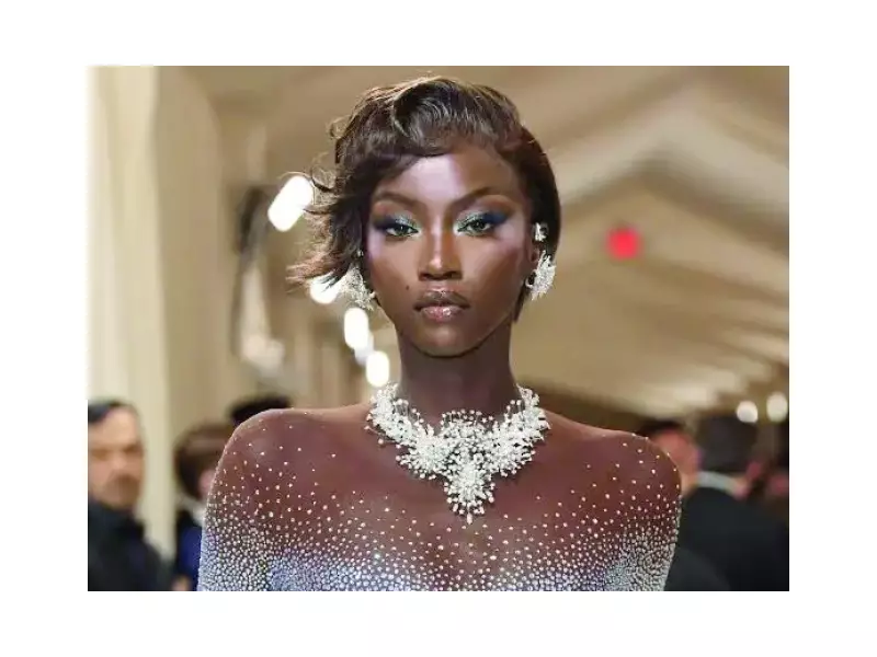 Anok Yai Wins Model of the Year at 2025 Fashion Awards in Stunning Red Carpet Look