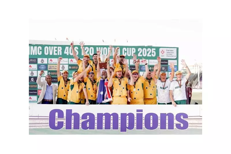 Australia Clinches Over-40s T20 World Cup Title, Pakistan Finishes Runner-Up