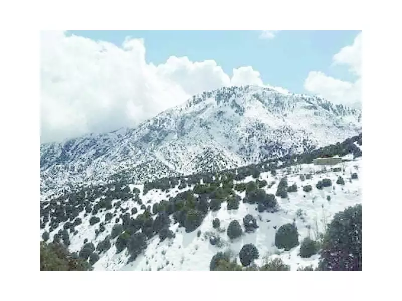First Winter Snowfall Blankets Khyber-Pakhtunkhwa Mountains