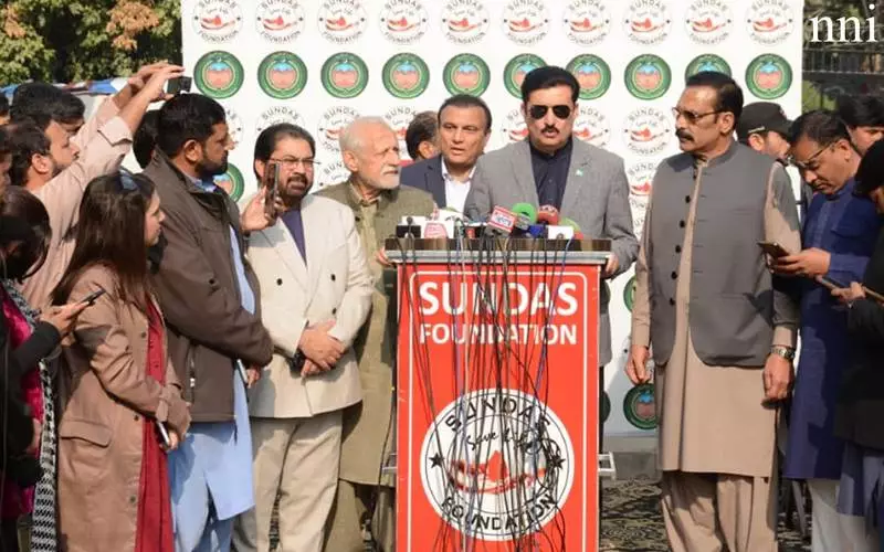 Governor Kundi Praises Sundas Foundation's Free Medical Aid for Children