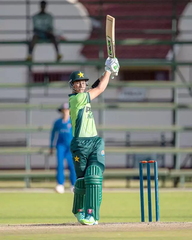 Hamza Zahoor's 68* Seals Thrilling 1-Wicket Win for Pakistan U19 vs Afghanistan