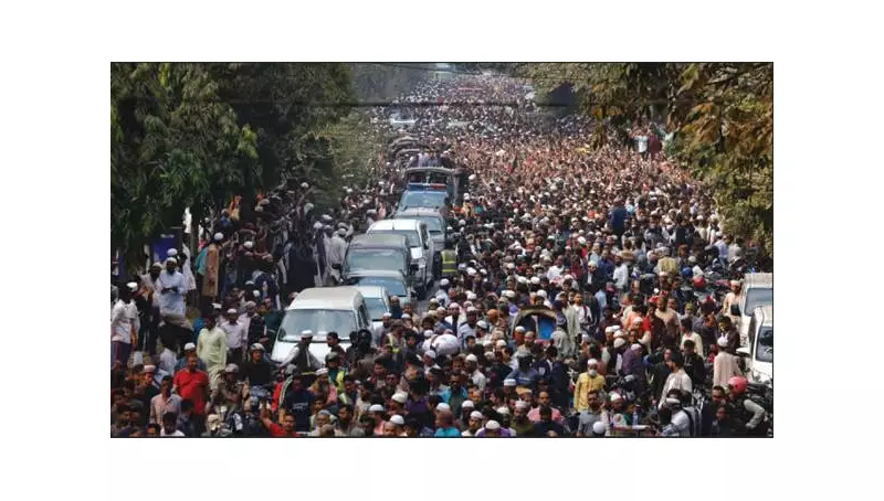 Massive Funeral for Slain Bangladesh Student Leader Amidst Unrest