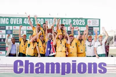 Australia Clinches Over-40s T20 World Cup Title, Pakistan Finishes Runner-Up