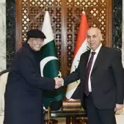 President Zardari Arrives in Baghdad for 4-Day Official Visit to Iraq