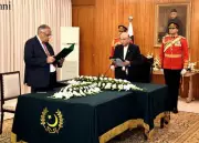 President Zardari Swears in Zafar ul Haq Hijazi as New Federal Tax Ombudsman