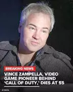 Vince Zampella, Call of Duty Co-Creator, Dies in Tragic Car Crash