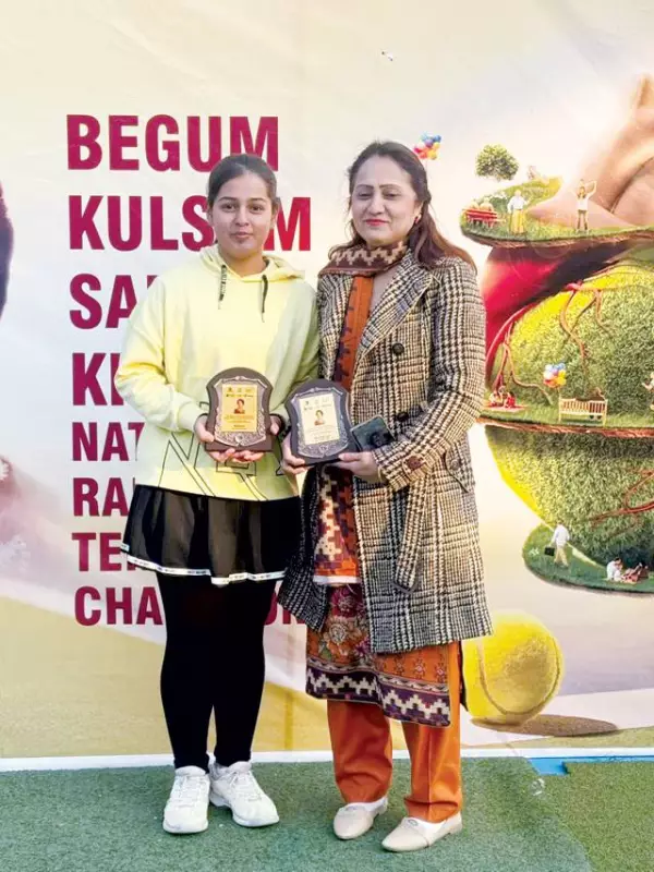 Aimen Rehan Triumphs as National Girls U-14 Tennis Champion