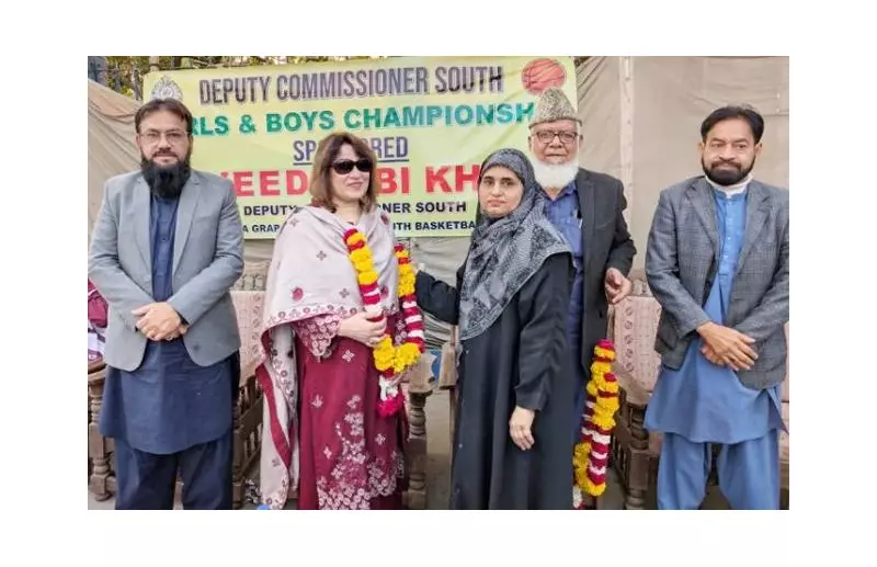 Arambagh Club Wins Girls' Title at 5th DC South Basketball Championship