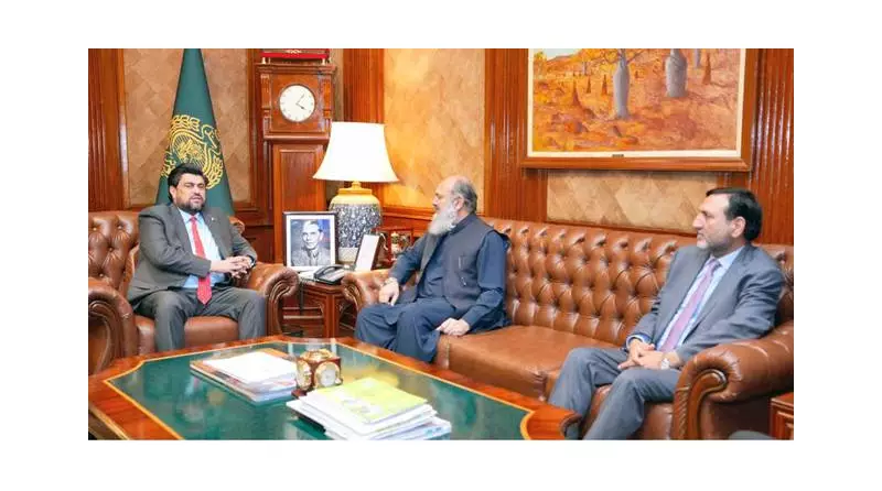 Federal Minister Jam Kamal Khan Meets Governor Sindh to Boost Trade and Investment in Karachi