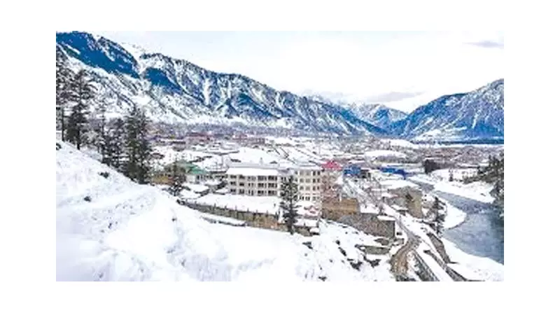 First Snowfall Transforms Swat into Winter Paradise, Boosting Tourism