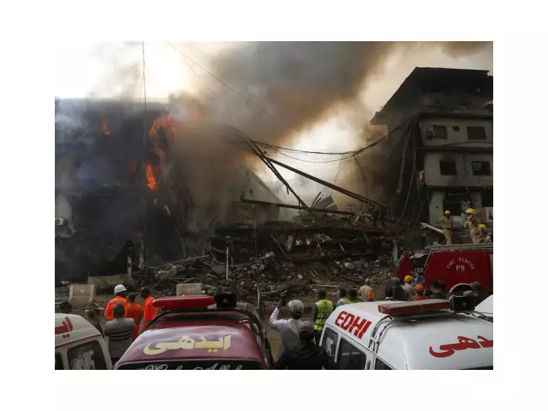 Karachi's Gul Plaza Fire: Police File Criminal Case Citing Negligence as Death Toll Hits 71