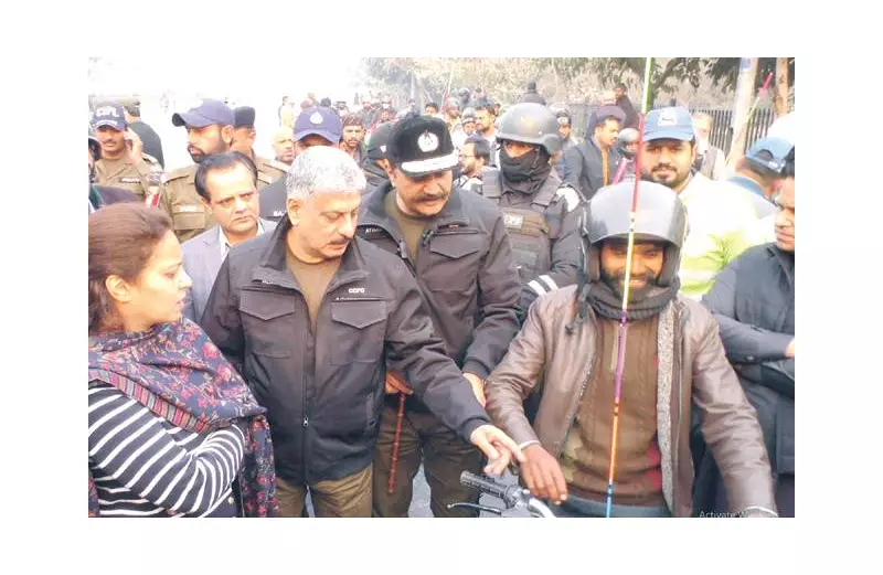 Lahore Launches 'Safe Basant' Drive: Mandatory Safety Rods for Motorcycles