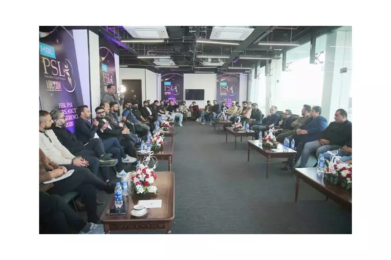 PCB Hosts Historic HBL PSL Player Auction Workshop at Gaddafi Stadium