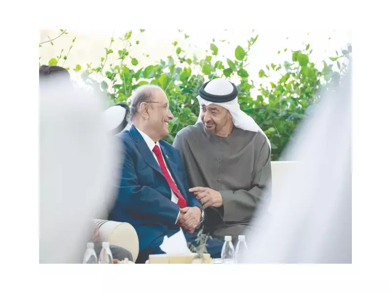President Zardari, UAE Counterpart Discuss Deepening Strategic Ties in Abu Dhabi Summit