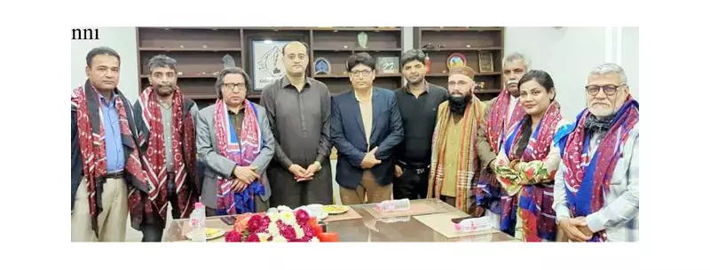 Salman Rafique Visits KPC, Hails New Leadership