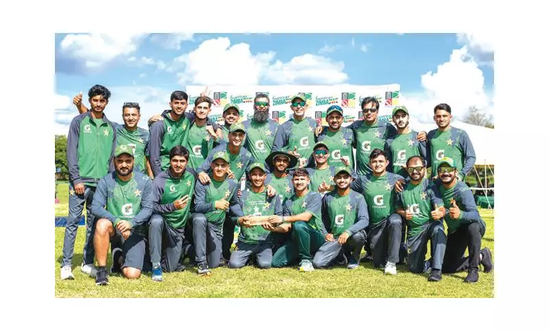 Sameer's Record 169* Powers Pakistan U19 to Tri-Series Title in Harare