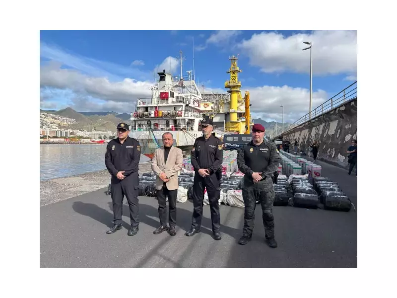 Spain Seizes Record 10 Tonnes of Cocaine at Sea in Major Atlantic Bust