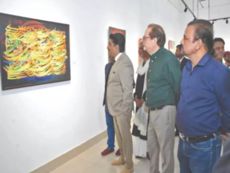 Arts Council Karachi Hosts 'Rosh-e-Qalandar' Exhibition Honoring Sadequain's Legacy