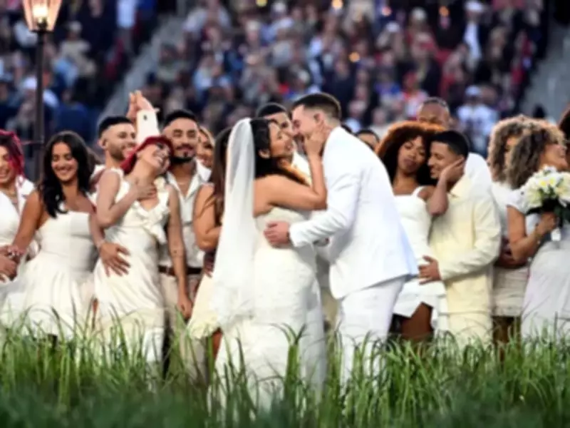 Bad Bunny's Super Bowl 2026 Halftime Show Features Live Wedding and Lady Gaga Cameo