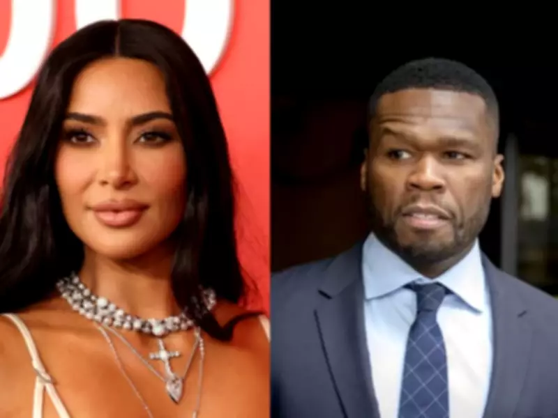 Kim Kardashian and 50 Cent Film Netflix Comedy The Fifth Wheel in LA