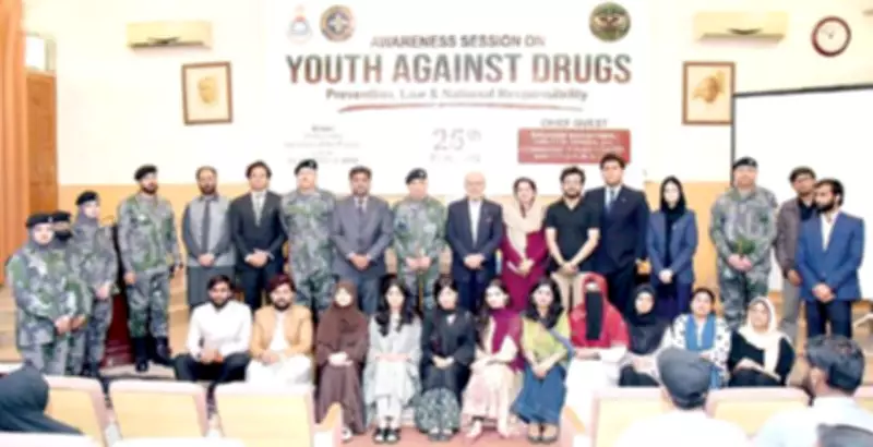 Punjab CNF Chief Declares Drug Abuse a National Security Threat at University Seminar