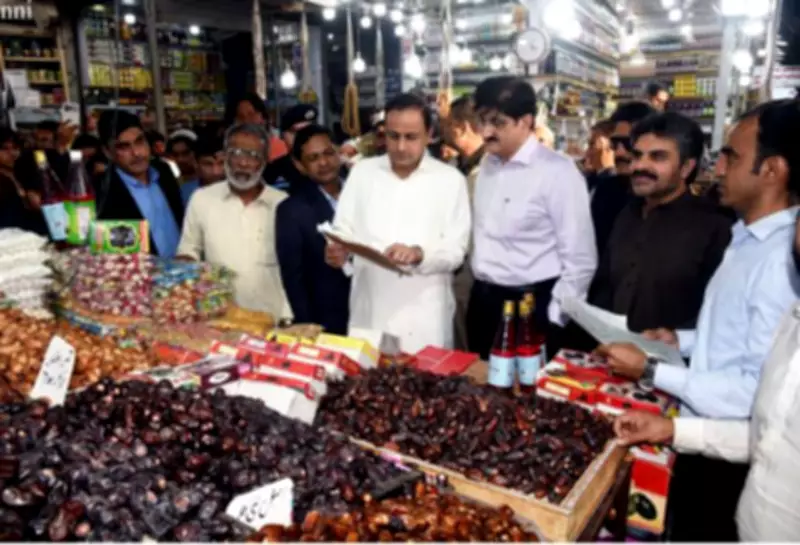 Sindh CM Murad Ali Shah Inspects Karachi Markets to Enforce Ramazan Price Controls