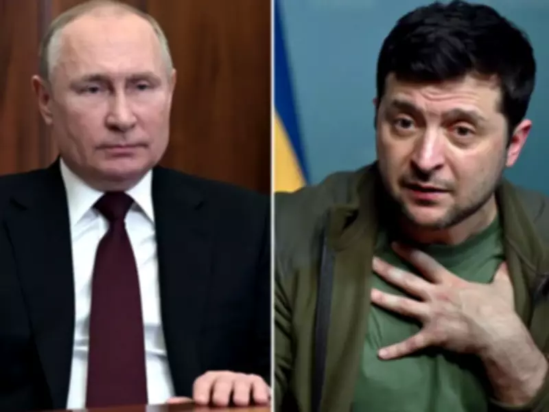 Zelensky Calls Putin a 'Slave to War' in Scathing Address
