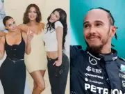 Lewis Hamilton Spotted with Kardashian-Jenner Clan Post-Super Bowl, Fueling Speculation