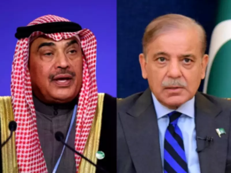 PM Shehbaz and Kuwaiti Crown Prince Strengthen Ties, Discuss Regional Developments