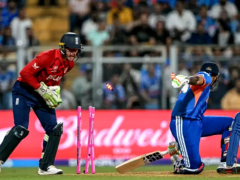 Sanju Samson's Blazing 89 Powers India to 253-7 in T20 World Cup Semi-Final