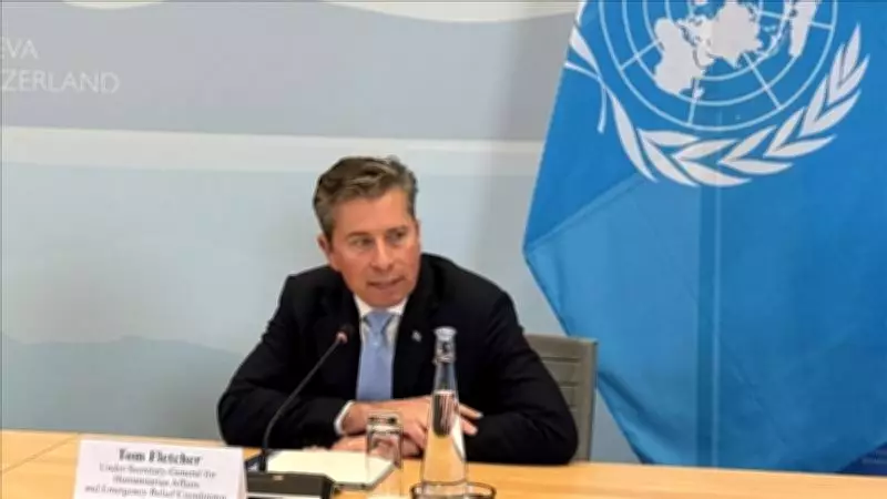 UN Relief Chief Warns of Grave Peril as Middle East Conflicts Escalate