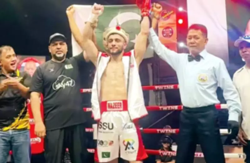 Usman Wazeer Knocks Out Indian Opponent, Extends Unbeaten Record to 18-0