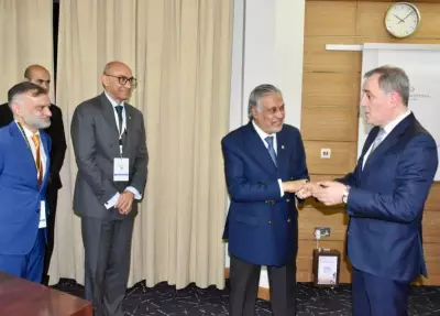 Deputy PM Dar Holds Talks with Azerbaijan FM at Riyadh Ministerial Meeting