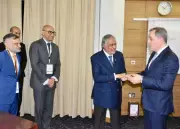 Deputy PM Dar Holds Talks with Azerbaijan FM at Riyadh Ministerial Meeting