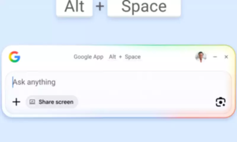 Google's Spotlight-Style Desktop Search App for Windows Now Available Worldwide