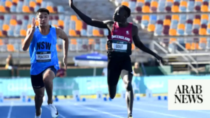 Gout Gout Wins Australian Junior 100m Title, Qualifies for World U-20 Championships
