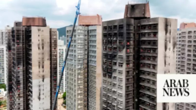 Hong Kong Fire Victims Return to Devastated Homes, Confront Trauma and Loss