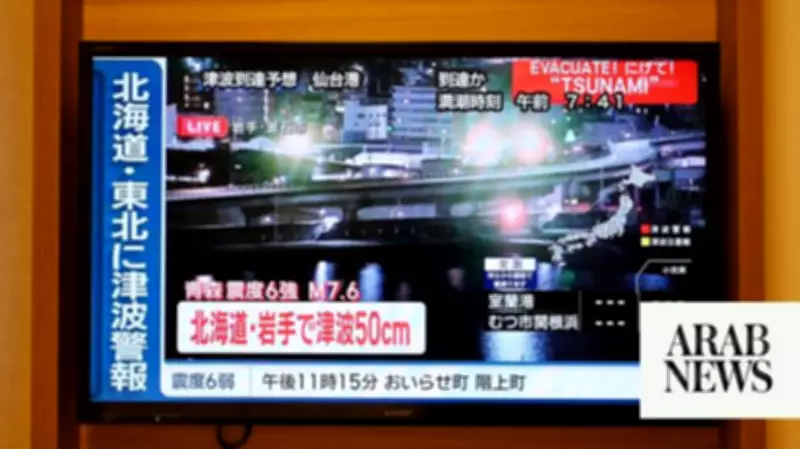 Japan Downgrades Tsunami Warning After Powerful 7.7 Magnitude Earthquake