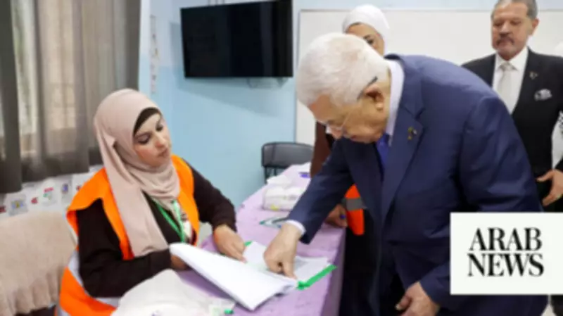 Low Turnout as Palestinians Vote in First Elections Since Gaza War
