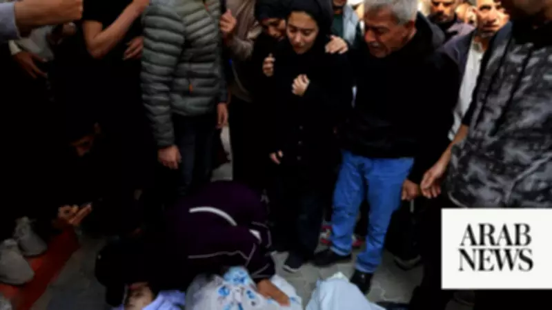 Palestinians Bury Pregnant Woman, Children Killed in Israeli Strikes on Gaza